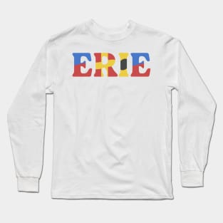 Erie Flags Long Sleeve T-Shirt